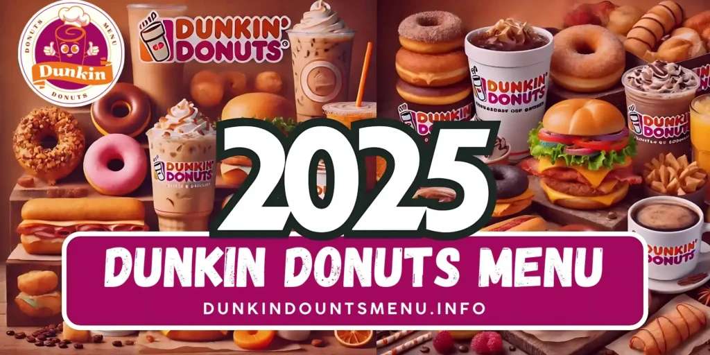 Dunkin Donuts Menu