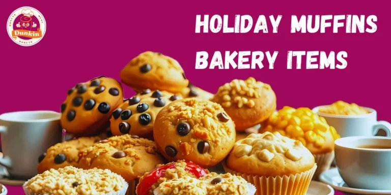 Holiday Muffins and Bakery Items