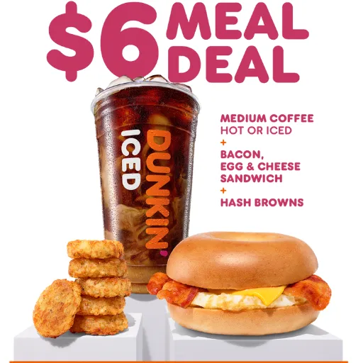 Dunkin $6 Meal